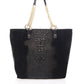 Leather Crossbody Bag 1181 - Black