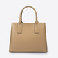 RACHELE Leather Top Handle Bag - Taupe