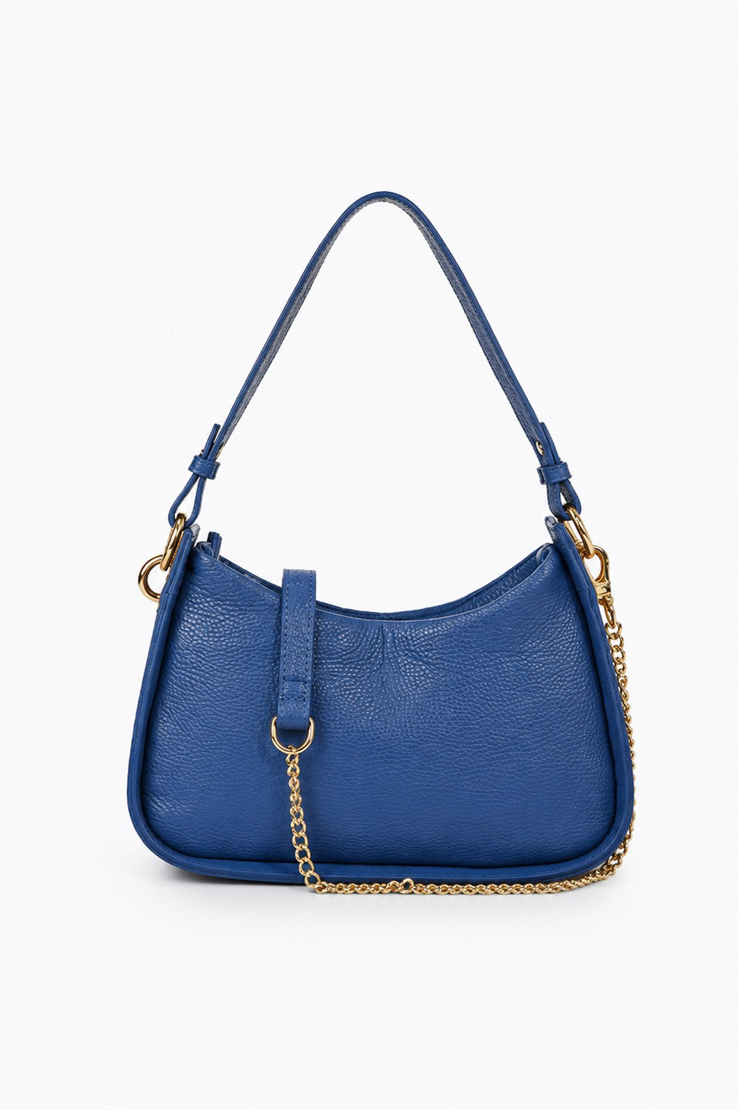 ECHO Leather Top Handle Bag - Blue