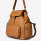 NOA Leather Backpack - Cognac
