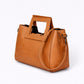 ANTHEA Leather Top Handle Bag - Cuoio