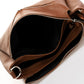 Leather Crossbody Bag 3028 - Cognac