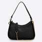 ECHO Leather Top Handle Bag - Black