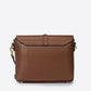 ADORE Leather Crossbody Bag - Brown