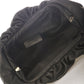 Leather Crossbody Bag 5634 - Black