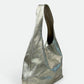 NADIA Leather Top Handle Bag - Gold