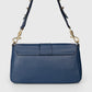JULES Leather Crossbody Bag - Blue