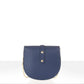 Leather Crossbody Bag 7006 - Blue