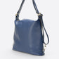 CORDELIA Leather Backpack - Blue