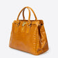 SAGE Leather Top Handle Bag - Cuoio