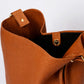 ARIAH Leather Shoulder Bag - Cuoio