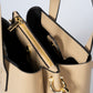 EMILY Leather Top Handle Bag - Taupe