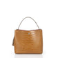 SCARLET Leather Top Handle Bag - Cuoio