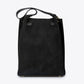 TERRY Leather Shoulder Bag - Black