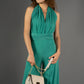 CAROLYN Leather Crossbody Bag - Marmo