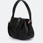 EDNA Leather Shoulder Bag - Nero
