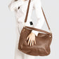 ANOUK Leather Top Handle Bag - Brown