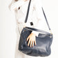 ANOUK Leather Top Handle Bag - Blue