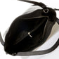 Leather Shoulder Bag 3642 - Nero