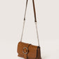 Leather Crossbody Bag 3434 - Cuoio