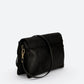 ELLA Leather Crossbody Bag - Black
