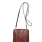 Leather Crossbody Bag 8016 - Brown