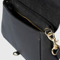 JULES Leather Crossbody Bag - Black