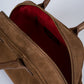 MARIANNE Leather Top Handle Bag - Bruciato