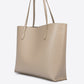 VALERIA Leather Top Handle Bag - Fango