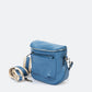 Leather Crossbody Bag 1171 - Blue