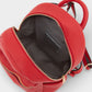 Leather Backpack 1205 - Red