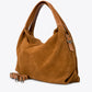 NOEMIE Leather Top Handle Bag - Cognac