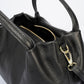 MAYA Leather Top Handle Bag - Nero