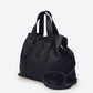 PIPER Leather Top Handle Bag - Blu Scuro