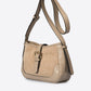 VERA Leather Top Handle Bag - Taupe
