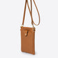 Leather Crossbody Bag 1185 - Cuoio