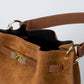 TERRY Leather Shoulder Bag - Bruciato