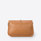 AMALFI Leather Crossbody Bag - Cognac