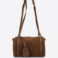 NOOR Leather Bowling Bag - Brown