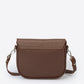 BELA Leather Crossbody Bag - Brown