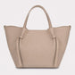 GIADA Leather Top Handle Bag - Fango