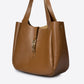 ODILE Leather Top Handle Bag - Cuoio