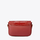 JUNO Leather Crossbody Bag - Bordo
