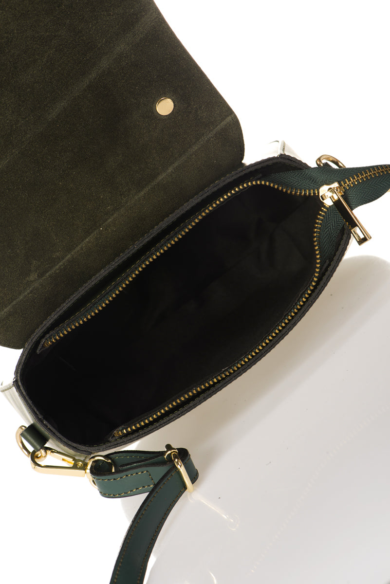 Leather Clutch 5398 - Green