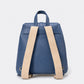 MAEVE Leather Backpack - Blue