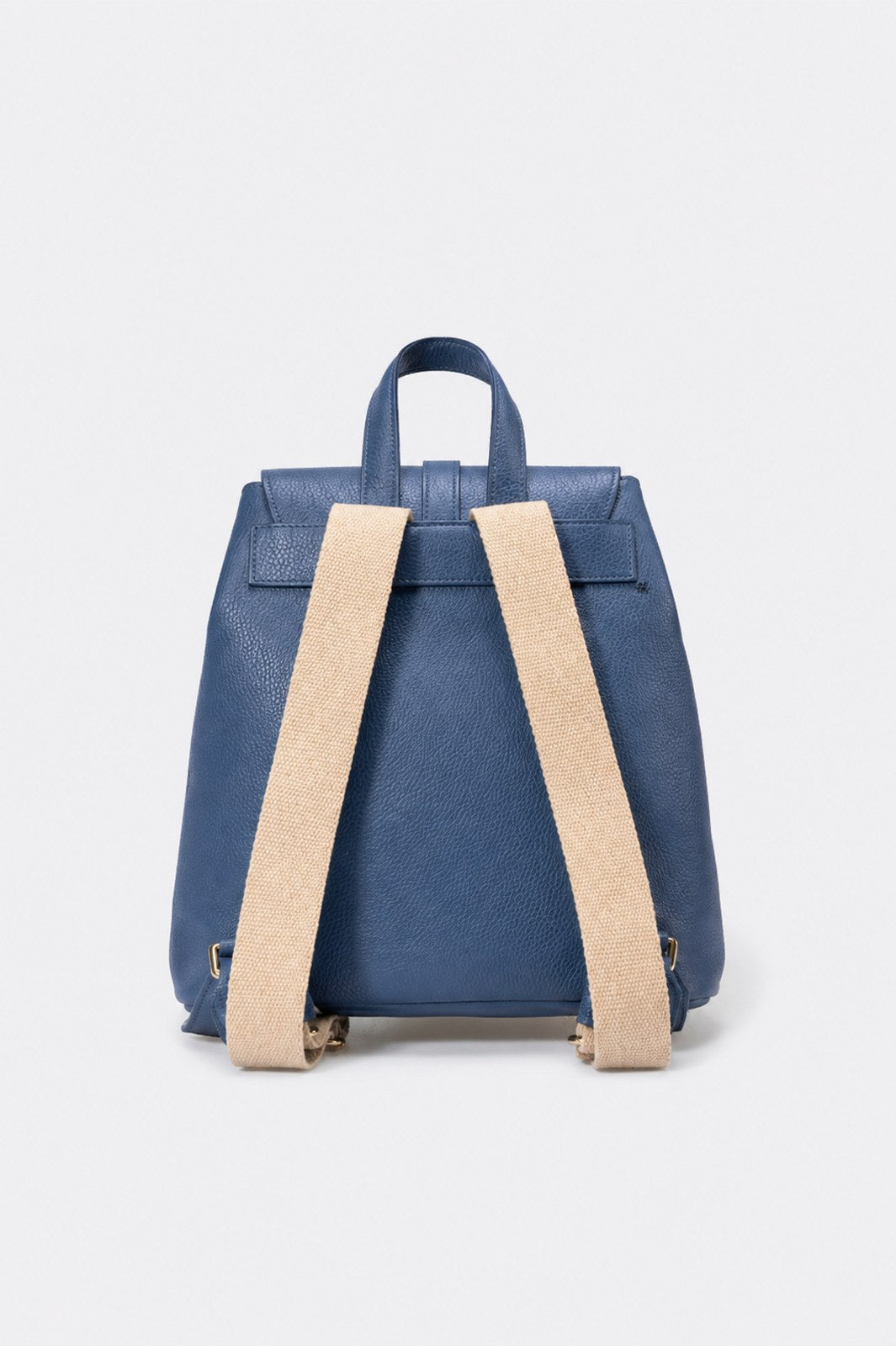 MAEVE Leather Backpack - Blue