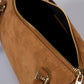 NOOR Leather Bowling Bag - Cognac