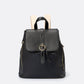 MAEVE Leather Backpack - Black