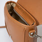 BELA Leather Crossbody Bag - Cuoio