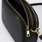 EBE Leather Crossbody Bag - Black